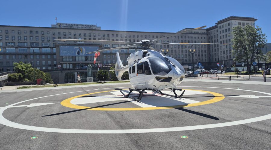 1000 missins PT - H145 helipad Sta Maria Hospital